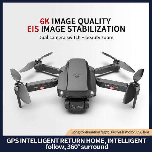 S2 5G WIFI RC Drone 4K Profesional RC Quadcopter Mini HD 6K Camera With Brushless Motor GPS FPV Foldable Drone Child Toys Plane