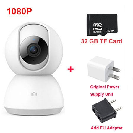 Xiaomi Mi Smart Camera 2K 1296P HD 360 Angle WIFI Night Webcam Video IP Camera Indoor Cameras Baby Security Monitoring MiHome