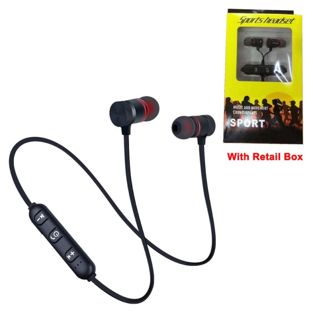 Bluetooth Earphone 4.1 Wireless Headset Stereo Headphones Sports Magnetic Earphones for Xiaomi 7 8 9 Redmi Note 7 8 K30 K20 Pro