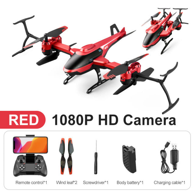 2021 New 4DRC V10 RC Mini Drone 4k profesional HD Camera WIFI Fpv Drones With Camera HD 4K RC Helicopters Quadcopter Dron Toys