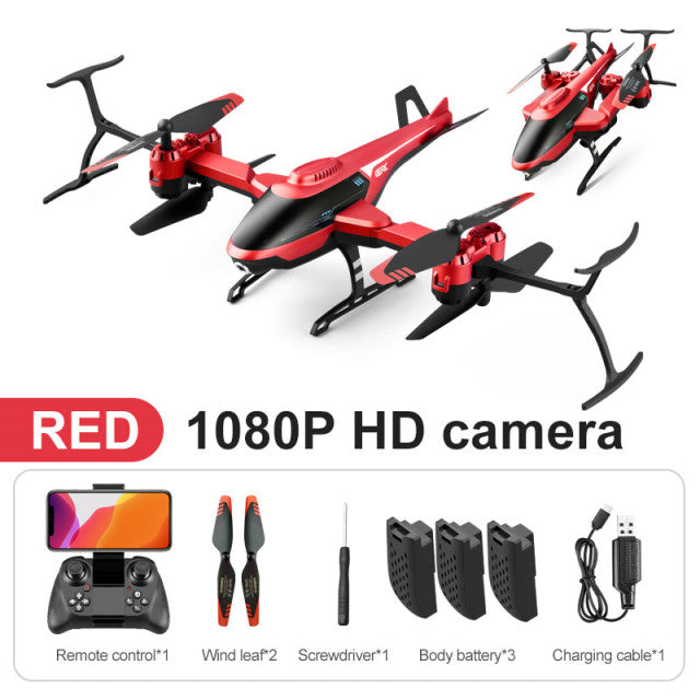2021 New 4DRC V10 RC Mini Drone 4k profesional HD Camera WIFI Fpv Drones With Camera HD 4K RC Helicopters Quadcopter Dron Toys