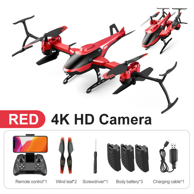 2021 New 4DRC V10 RC Mini Drone 4k profesional HD Camera WIFI Fpv Drones With Camera HD 4K RC Helicopters Quadcopter Dron Toys