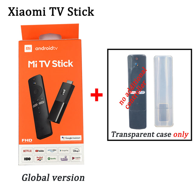 Xiaomi Mi TV Stick Global Version Android TV FHD HDR Quad Core HDMI-compatible 1GB+8GB Bluetooth Wifi Netflix Google Assistant
