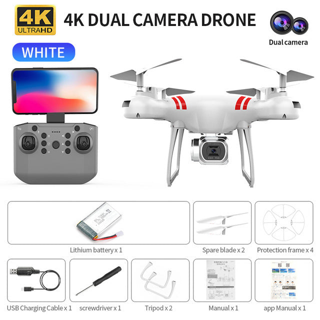 Drone KY101 MAX 4K Dron WIFI RC Quadcopter With HD Camera Altitude Hold FPV Helicopter One Key Return Professional Drones