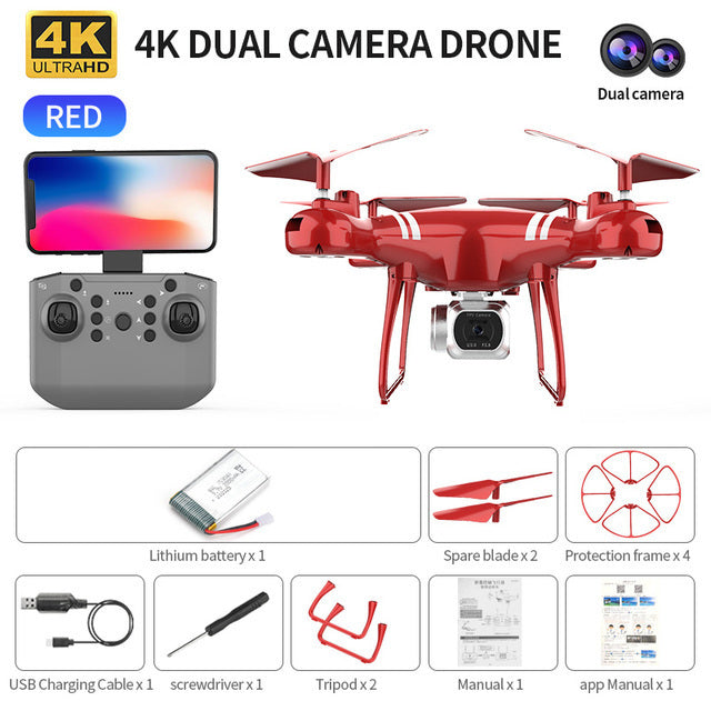 Drone KY101 MAX 4K Dron WIFI RC Quadcopter With HD Camera Altitude Hold FPV Helicopter One Key Return Professional Drones