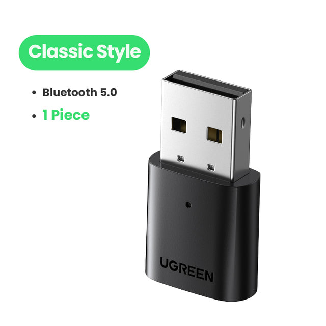 UGREEN USB Bluetooth 5.0 Dongle Adapter 4.0 for PC Speaker Wireless Mouse Music Audio Receiver Transmitter aptx Bluetooth 5.0