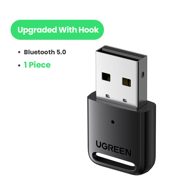 UGREEN USB Bluetooth 5.0 Dongle Adapter 4.0 for PC Speaker Wireless Mouse Music Audio Receiver Transmitter aptx Bluetooth 5.0