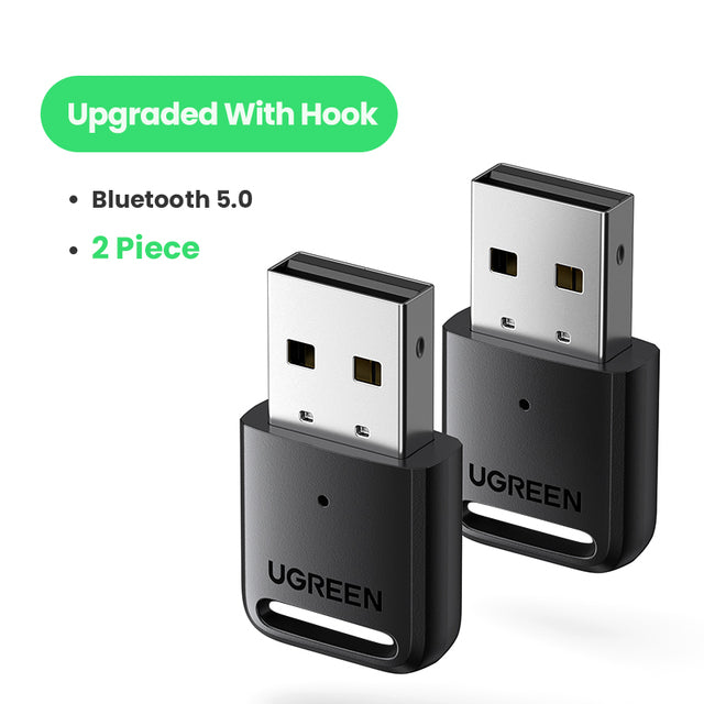 UGREEN USB Bluetooth 5.0 Dongle Adapter 4.0 for PC Speaker Wireless Mouse Music Audio Receiver Transmitter aptx Bluetooth 5.0