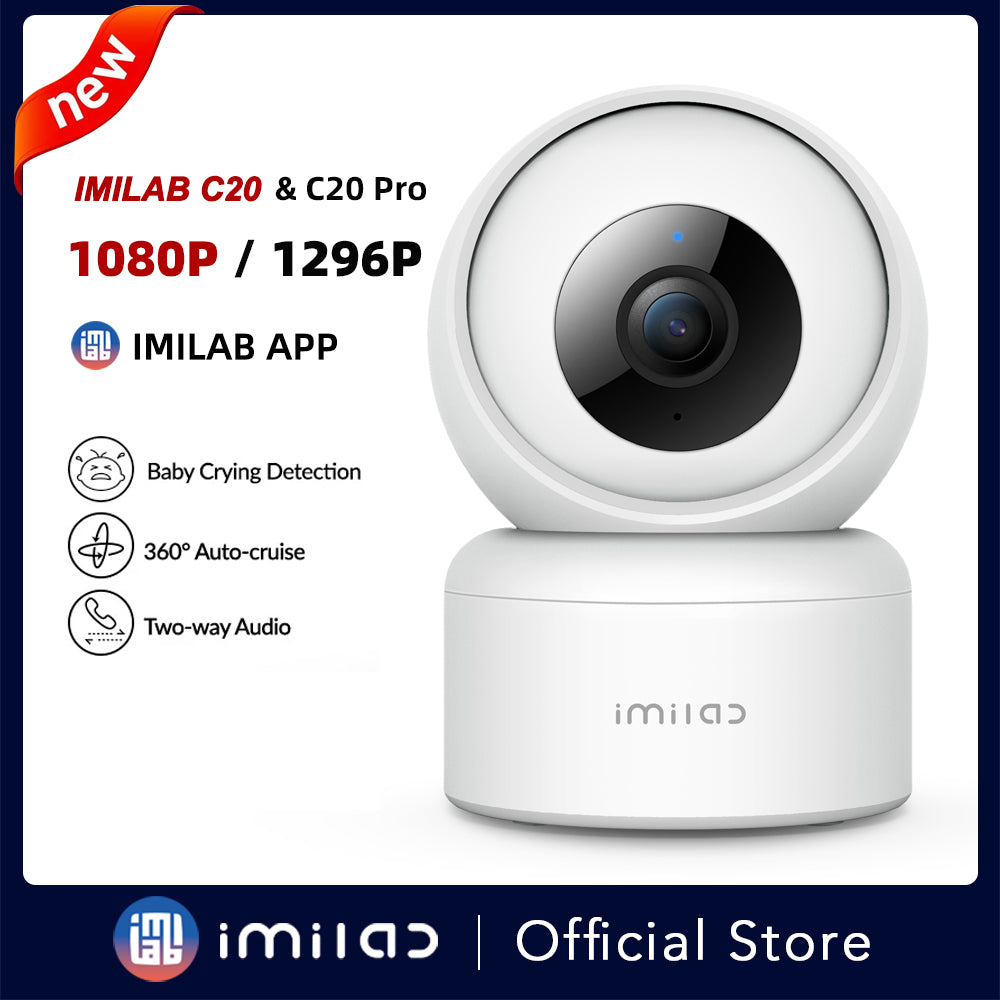 IMILAB C20&C20Pro 1080P/1296P Night Vision Camera Indoor Smart Home Security Video Surveillance Camera Baby Monitor Webcam