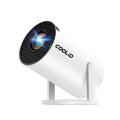 COOLID Mini Projector, Support 4K 1080P Portable Video Projector with Bidirectional WIFI6 BT5.4, Compatible with HDMI/USB/Phone
