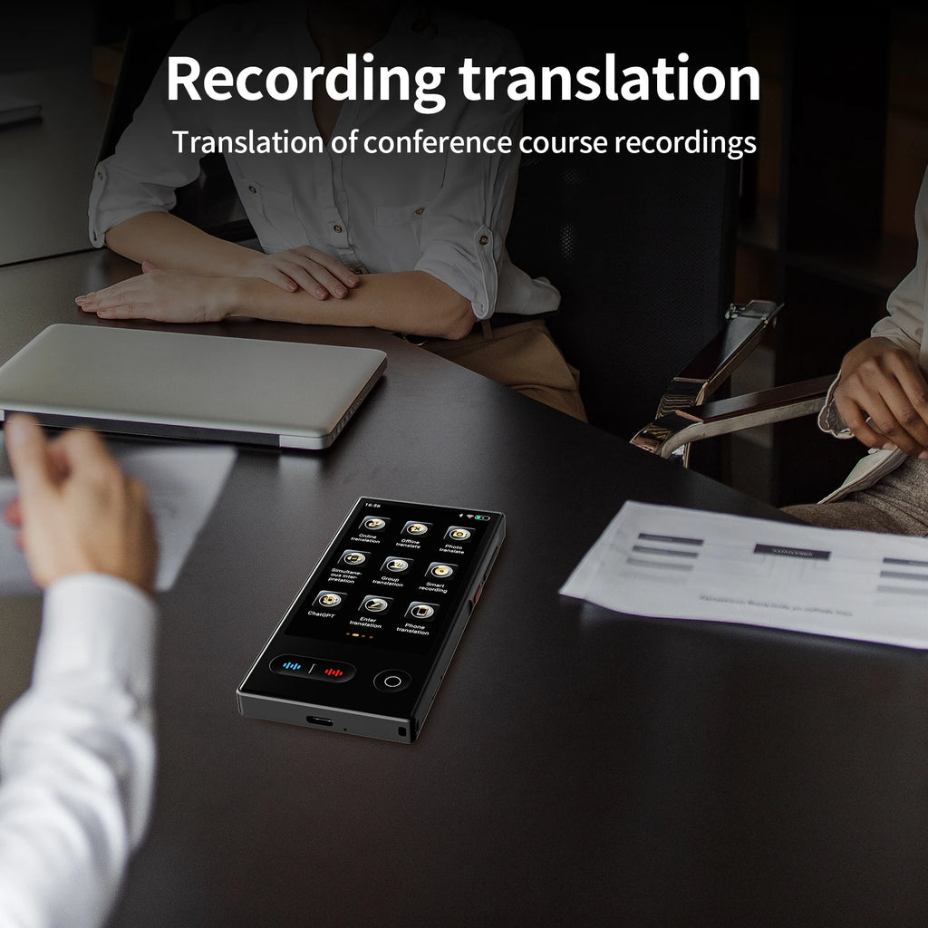 Language Translator Device 138 In Real-time Online Languages Translation Device Portable AI ChatGPT Photo Intelligent Translate