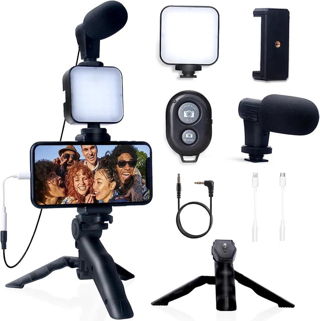 COMPLETE iPHONE / ANDROID. VLOGGING KIT