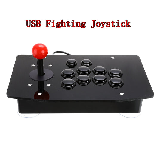 Arcade Joystick 10 Buttons USB Fighting Stick Joystick Gaming Controller Gamepad Video Game For PC Consoles