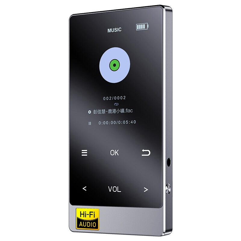New Arrival Portable Bluetooth Mini MP3 HIFI Player lossless Music Player 2.4 inch Touch Screen Walkman Support OTG AIFF TF X3