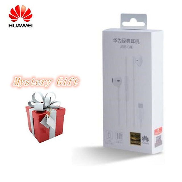 HUAWEI CM33 Type C Earphone with Mic Volume Control For Mate 10 Pro P20 Por P30 p30 Pro XIAOMI MI 9 8 7 6 6X MIX2