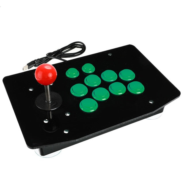 Arcade Joystick 10 Buttons USB Fighting Stick Joystick Gaming Controller Gamepad Video Game For PC Consoles