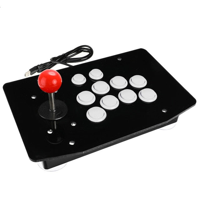 Arcade Joystick 10 Buttons USB Fighting Stick Joystick Gaming Controller Gamepad Video Game For PC Consoles