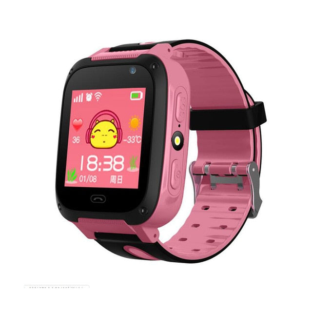 Kids Smartwatch gps watches blood pressure monitor SIM Card Call Tracker Child Camera SOS Anti-lost smart watches for children