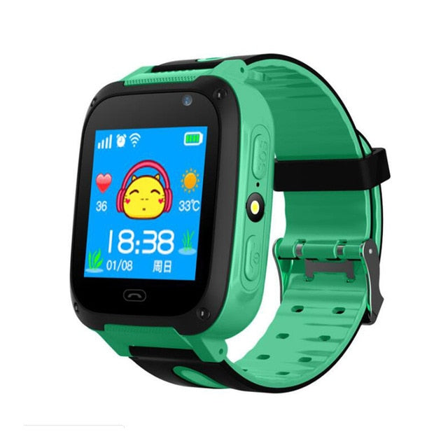 Kids Smartwatch gps watches blood pressure monitor SIM Card Call Tracker Child Camera SOS Anti-lost smart watches for children