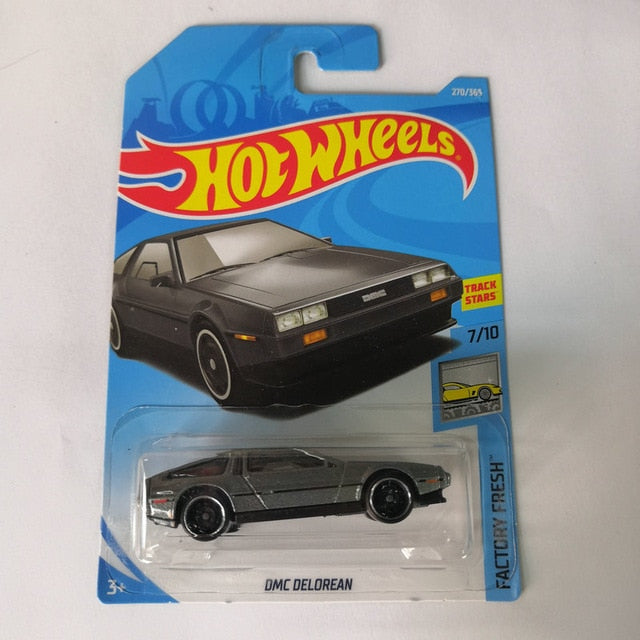 2019 Hot Wheels 1:64 Car BACK TO THE FUTURE TIME MACHINE HOVER MODE Collector Edition Metal Diecast Cars Kids Toys Gift