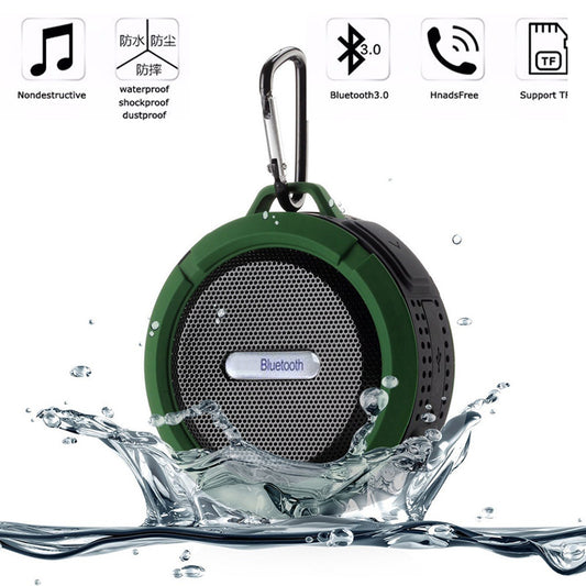 Portable Mini Bluetooth Speaker Waterproof Outdoor Shower sound box Wireless Car subwoofe Loudspeaker dustproof shock proof