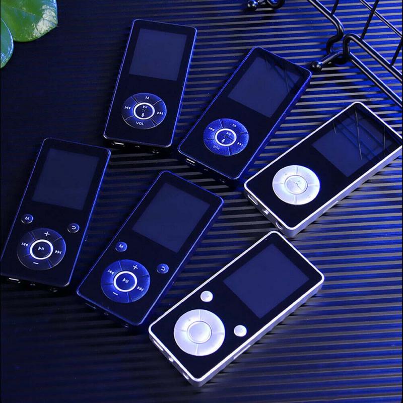 32GB Bluetooth 4.2 MP3 Player Music Media FM Radio Video Digital Portable Student Walkman Card Multi-function player  7/5 Keys