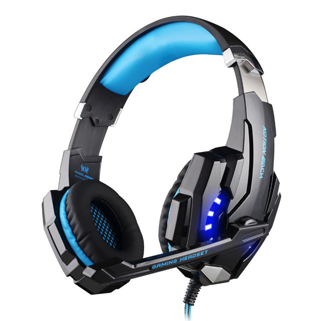 KOTION EACH PS4 Gaming Headset Deep bass Stereo Casque Wired Game Earphones Gaming Headphones with Microphone for PS4 PC Laptop