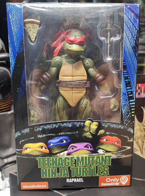 NECA Leonardo Donatello Michelangelo Raphael PVC Action Figure Toy 7 Inch