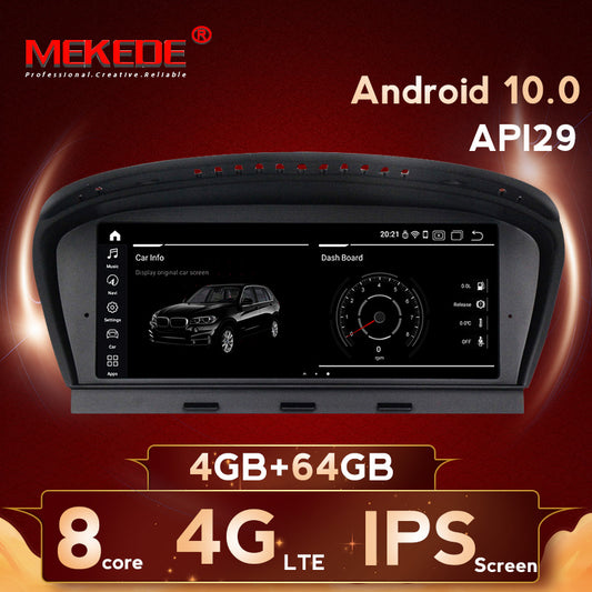 MEKEDE 8.8"HD 4G+64G Android 10 car radio multimedia player for BMW 5 Series E60 E61 E62 E63 E64 E90 E91 E92 CCC CIC system