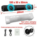 2020 New Luxury Upgrade Best Sound Quality Wireless Bluetooth Soundbar Speaker TV Home Theater Soundbar Subwoofer with RCA Line