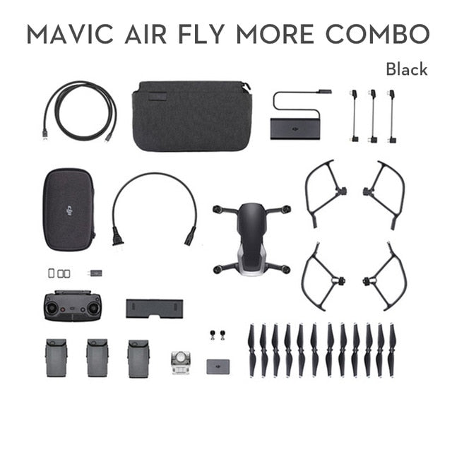 DJI Mavic Air/Mavic Air Fly More Combo drone 4K 3-Axis Gimbal Camera with 4KM Remote Control original brand new in stock
