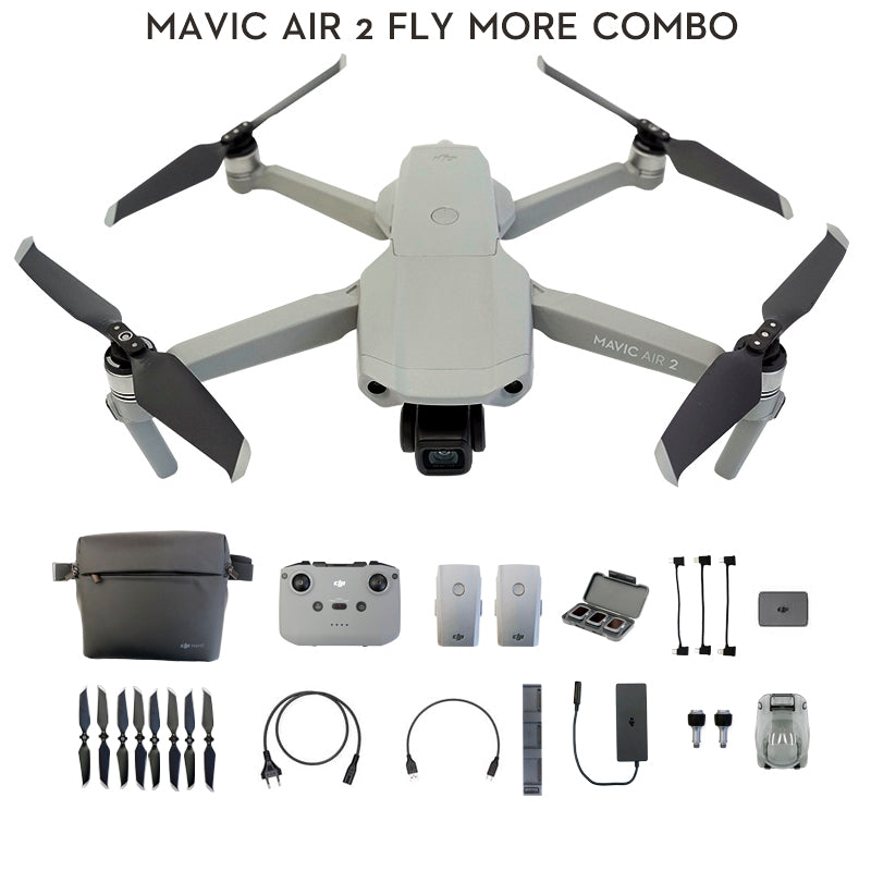 DJI Mavic Air 2 /Mavic Air 2 fly more combo drone with 4k camera 34-min Flight Time 10km 1080p Video Transmission Newest