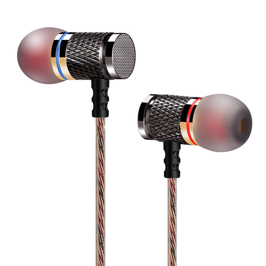 QKZ DM6 Professional In Ear Earphone Metal Heavy Bass Sound Quality Music Earphone China's High-End Brand Headset fone de ouvido