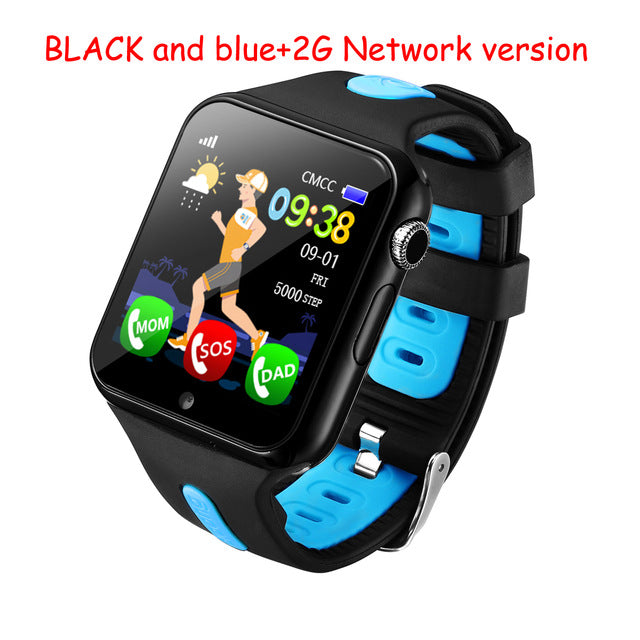 Smart GPS Wifi Location Student Kids Phone Watch Android System Clock App Install Bluetooth Remote Camera Smartwatch 4G SIM Card