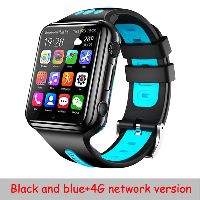 Smart GPS Wifi Location Student Kids Phone Watch Android System Clock App Install Bluetooth Remote Camera Smartwatch 4G SIM Card
