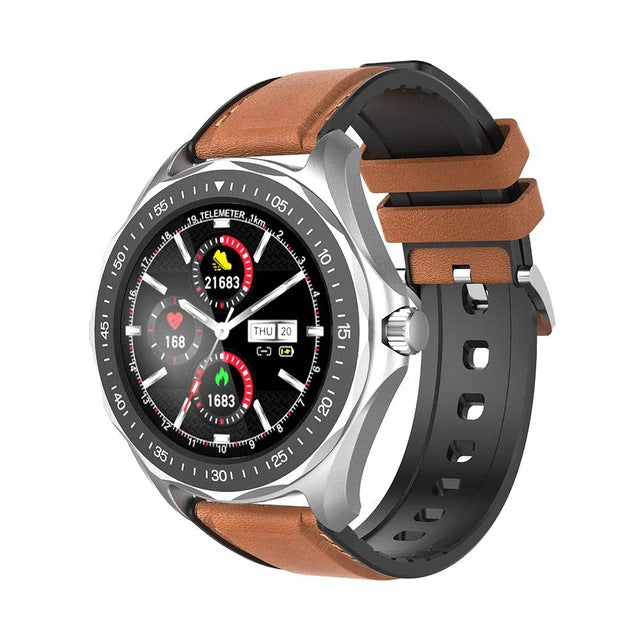 BlitzWolf BW-HL3 Full-touch Screen Heart Rate Blood Pressure Monitor GPS Runing Track Bluetooth Smart Watch For Android IOS