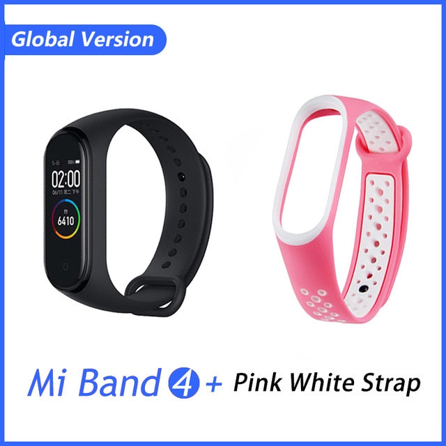 Global Version Xiaomi Mi Band 4 Smart Bracelet Miband 4 Multi language Fitness Wristband 50M 5ATM Waterproof Fitness Smartbrand