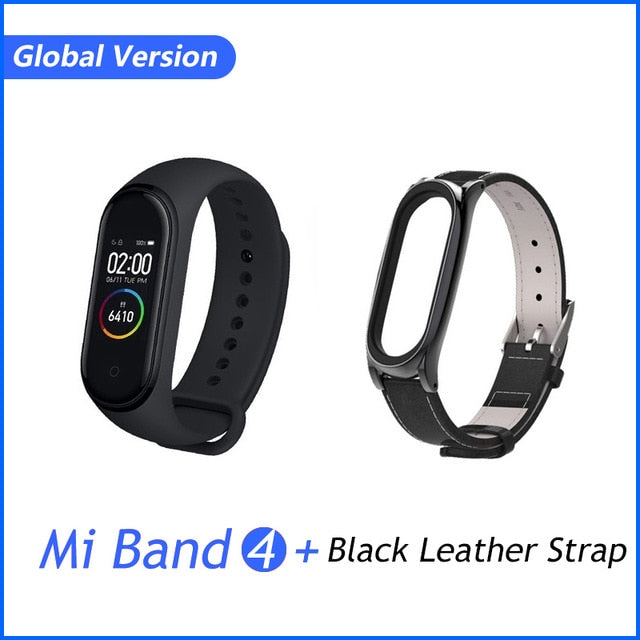 Global Version Xiaomi Mi Band 4 Smart Bracelet Miband 4 Multi language Fitness Wristband 50M 5ATM Waterproof Fitness Smartbrand