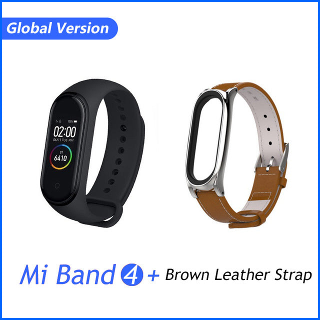Global Version Xiaomi Mi Band 4 Smart Bracelet Miband 4 Multi language Fitness Wristband 50M 5ATM Waterproof Fitness Smartbrand