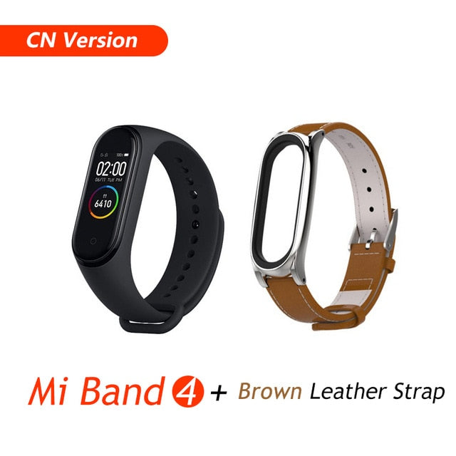 Global Version Xiaomi Mi Band 4 Smart Bracelet Miband 4 Multi language Fitness Wristband 50M 5ATM Waterproof Fitness Smartbrand