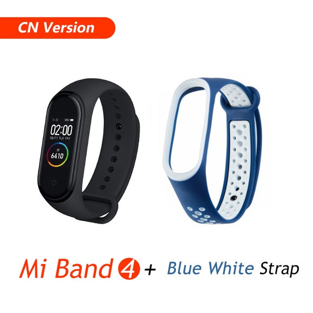 Global Version Xiaomi Mi Band 4 Smart Bracelet Miband 4 Multi language Fitness Wristband 50M 5ATM Waterproof Fitness Smartbrand