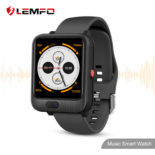 LEMFO LEM11 4G Smart Watch Android 7.1 3GB 32GB Video Call With 1200mah Power Bank Wireless Bluetooth Speaker Strap Replaceable