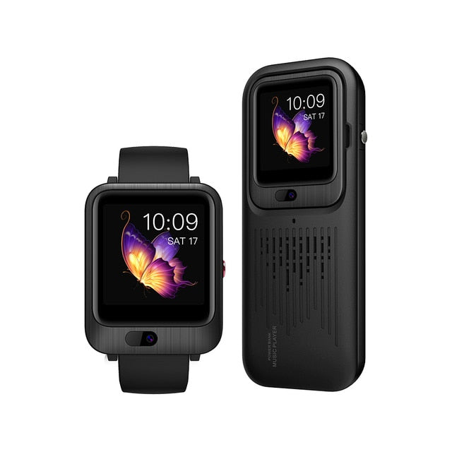 LEMFO LEM11 4G Smart Watch Android 7.1 3GB 32GB Video Call With 1200mah Power Bank Wireless Bluetooth Speaker Strap Replaceable