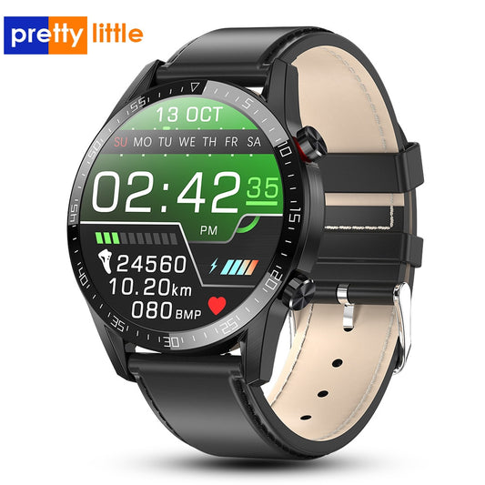 New L13 Smart Watch Men IP68 Waterproof ECG PPG Bluetooth Call Blood Pressure Heart Rate Fitness Tracker sports Smartwatch