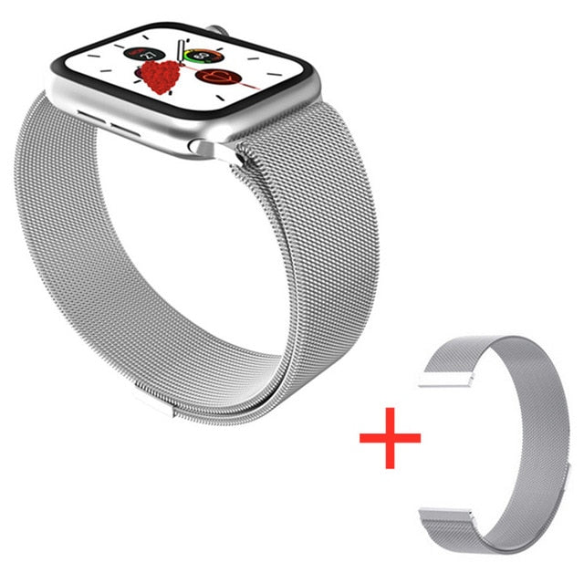 W68 Smart Watch Men Series 5 Full Touch WristBand IP67 Fitness Tracker Bracelet Heart Rate Monitor SmartWatch Women VS W58 Iwo12