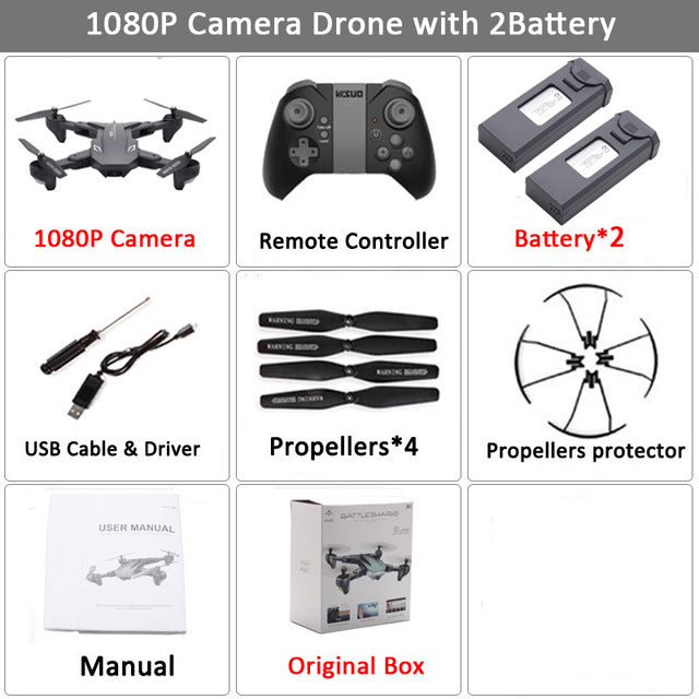 Visuo XS816 RC Drone with 50 Times Zoom WiFi FPV 4K Dual Camera Optical Flow Quadcopter Foldable Selfie Dron VS SG106 M70