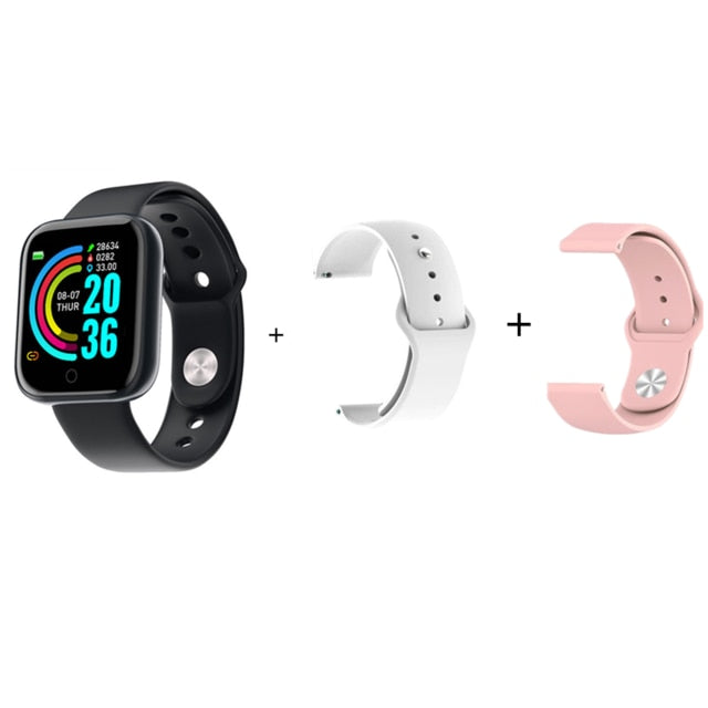 2020 Steel Smart Watch men Heart Rate Blood Pressure Waterproof Sports Women Smartwatch Fitness Tracker For IOS Android iPhone