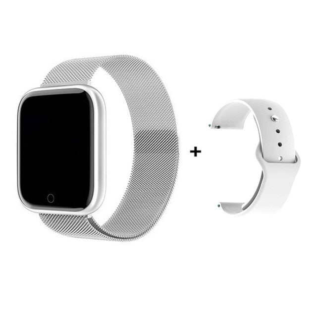 2020 Steel Smart Watch men Heart Rate Blood Pressure Waterproof Sports Women Smartwatch Fitness Tracker For IOS Android iPhone