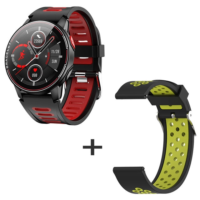 2020 New L6 Smart Watch IP68 Waterproof Sport Men Women Bluetooth Smartwatch Fitness Tracker Heart Rate Monitor For Android IOS