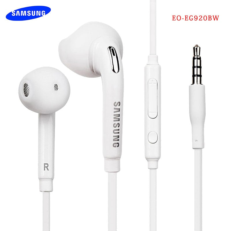 Samsung Earphone 3.5MM EG920 Deep Bass IN-EAR Earbuds With Mic/Remote Control For Galaxy S6 S7 S8 S9 S10 Note 4 5 8 9